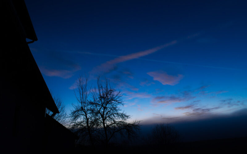 Blauer Himmel über Grafenwöhr